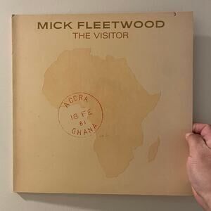 Mick Fleetwood - The Visitor LP vintage vinyl record mac
